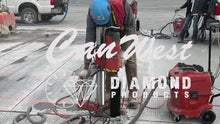 Load and play video in Gallery viewer, 8 inch Diamond Concrete Core Bit - 0.40" Long Segments