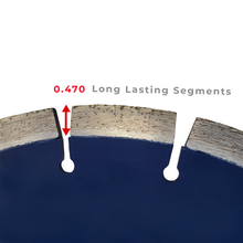 Load image into Gallery viewer, Diamond Low Horse Power Concrete Blades