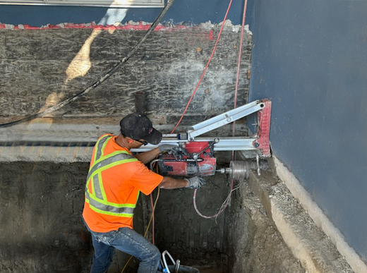 Concrete Anchoring For Core Drills