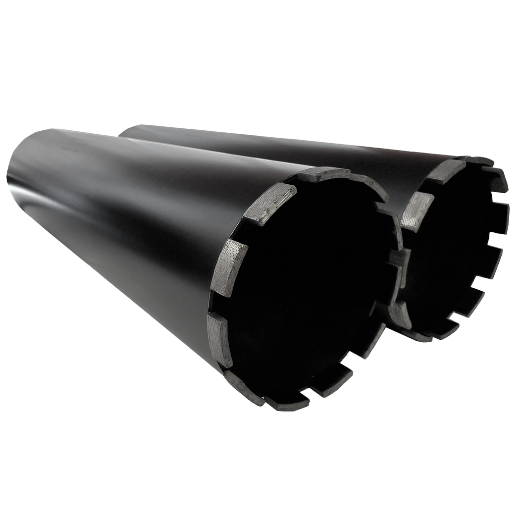 5.5 inch Diamond Core Bit Package Deal | 2 Core Bits Included