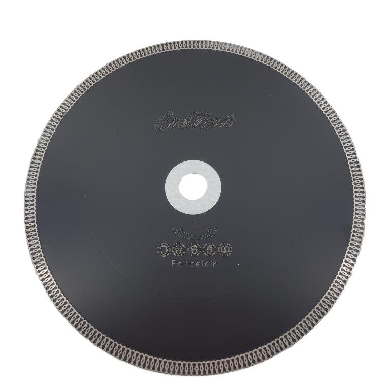 7 inch Continuous Rim Fish Scale Diamond Blade – CanWest Diamond Products