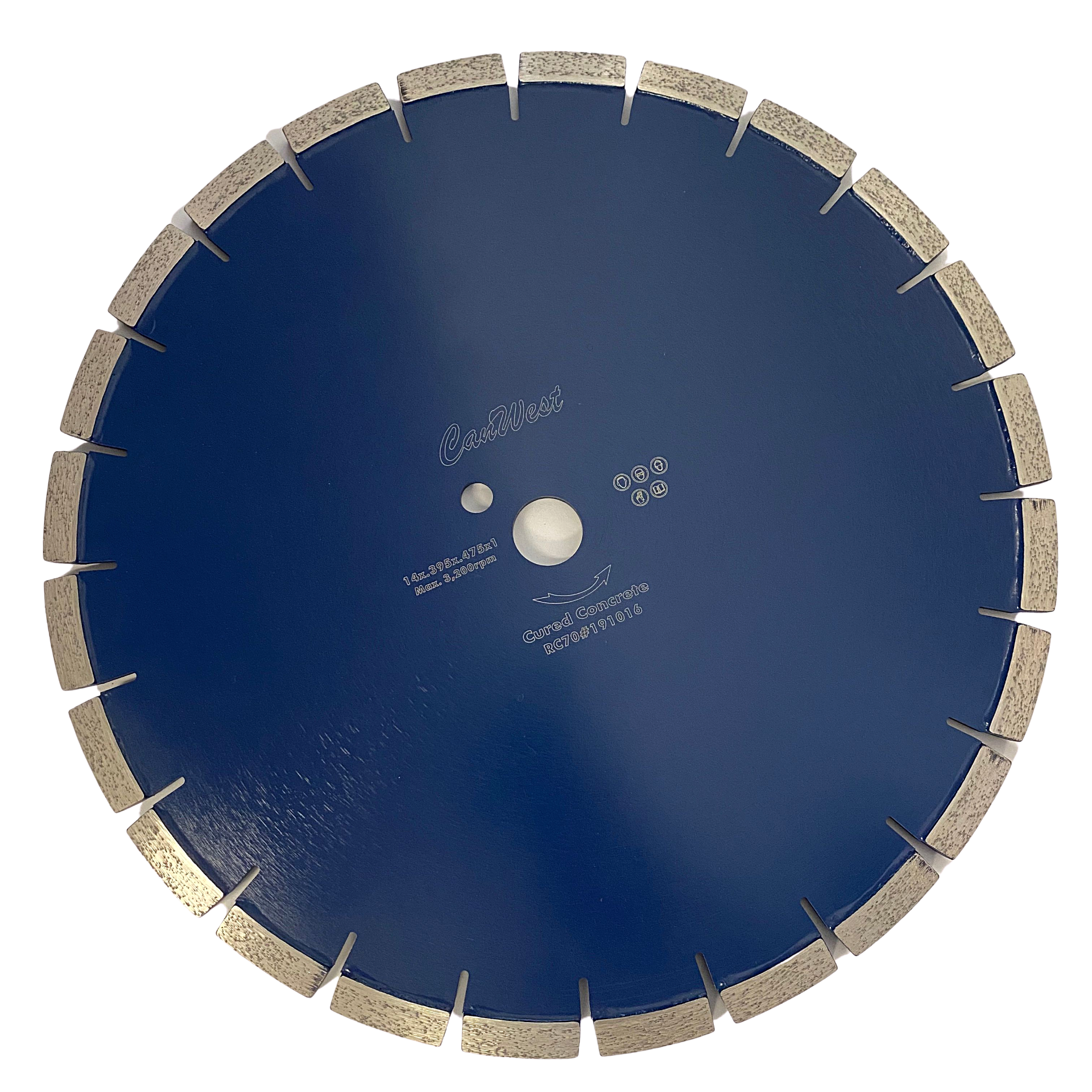 Diamond Concrete Widening Blades Concrete Cutting CanWest