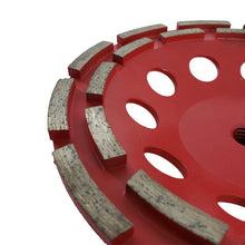 Load image into Gallery viewer, double row concrete grinder | Diamond Blade Grinder
